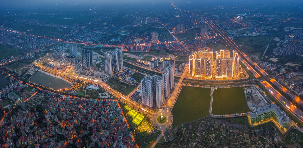 Mạng lưới giao thông ấn tượng xung quanh KĐT Vinhomes Smart City trong tương lai